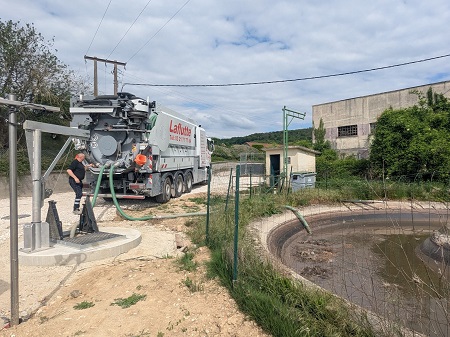 PAVANT - EFFACEMENT STATION D'ÉPURATION