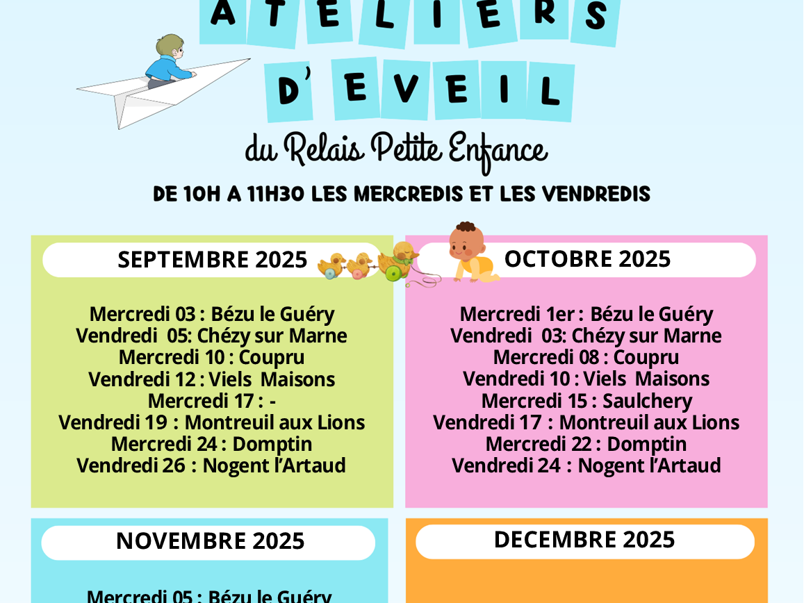 ateliers d'éveil - fin 2025 - Tous droits réservés <strong>ateliers d'éveil - fin 2025</strong> Tous droits réservés<small></small>