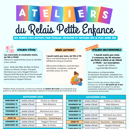 ATELIERS DU RELAIS PETITE ENFANCE